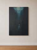 Held | Figurative Fine Art Print | Moody Dark & Light Wall Art for Bedroom | Instant Download