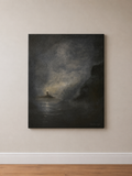 Beacon | Atmospheric Seascape Fine Art Print | Hope & Solitude Wall Art | Instant Download